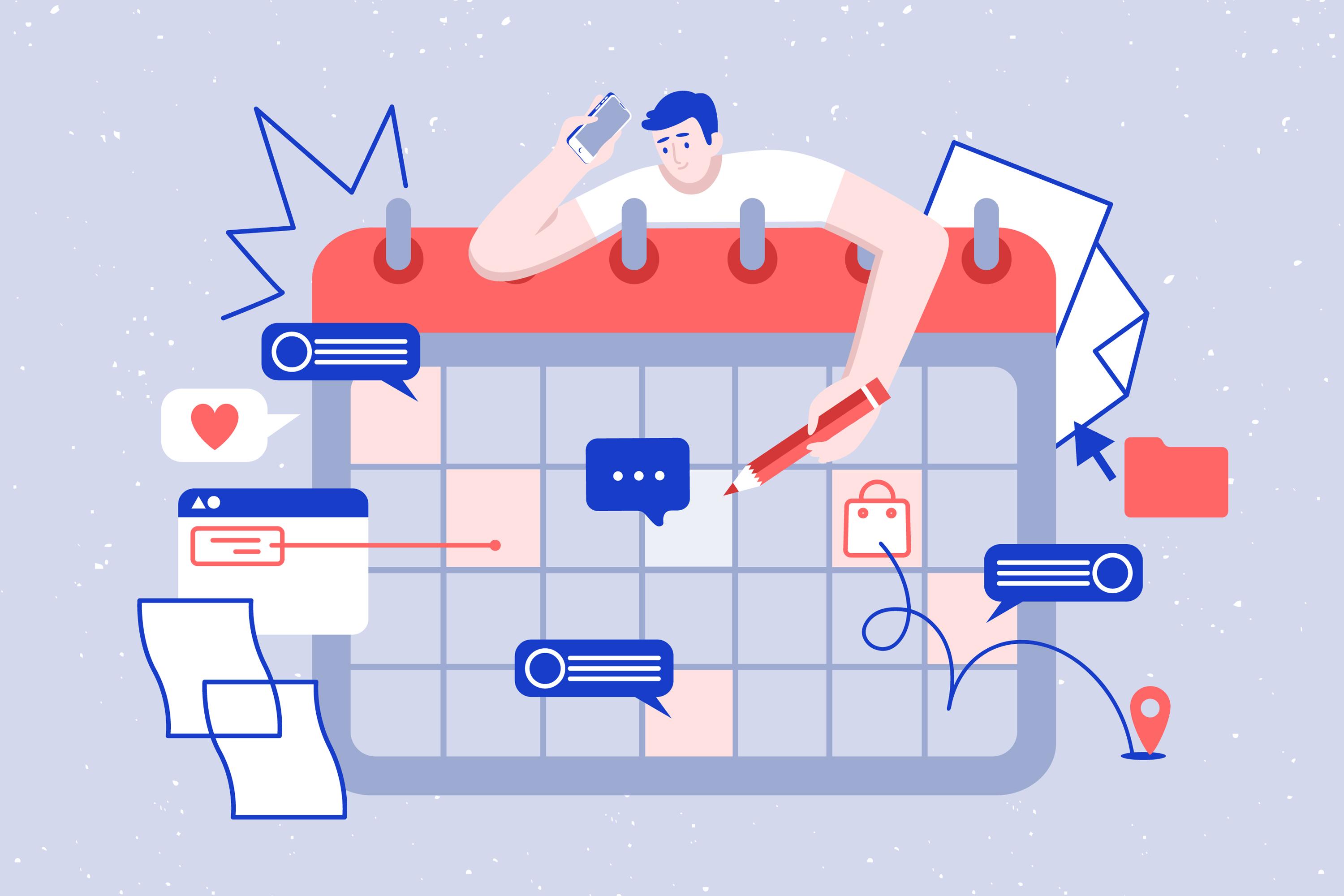 Календарь проектов и задач